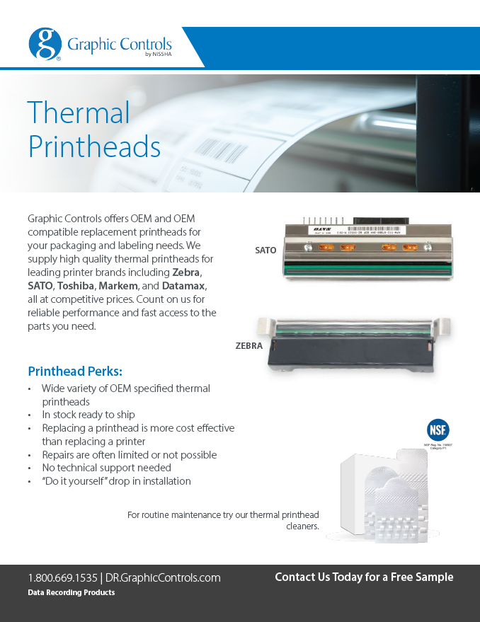 <p>Thermal Printheads</p>